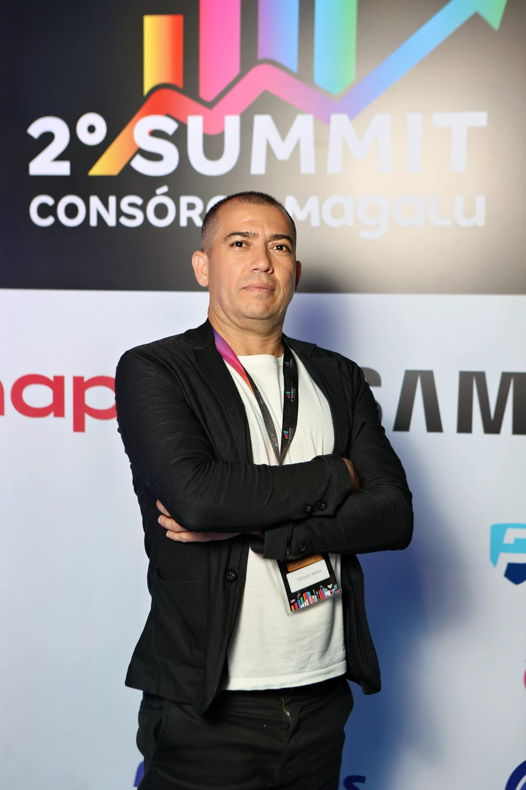 Ezequiel Alves, especialista em consórcios, no 2º Summit Consórcio Magalu